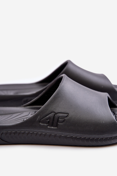 Damskie Klapki 4F 4FMM00FFLIF093A-20S Czarne