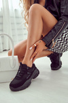 Damskie Sneakersy Buty Sportowe Big Star JJ274578 Czarne
