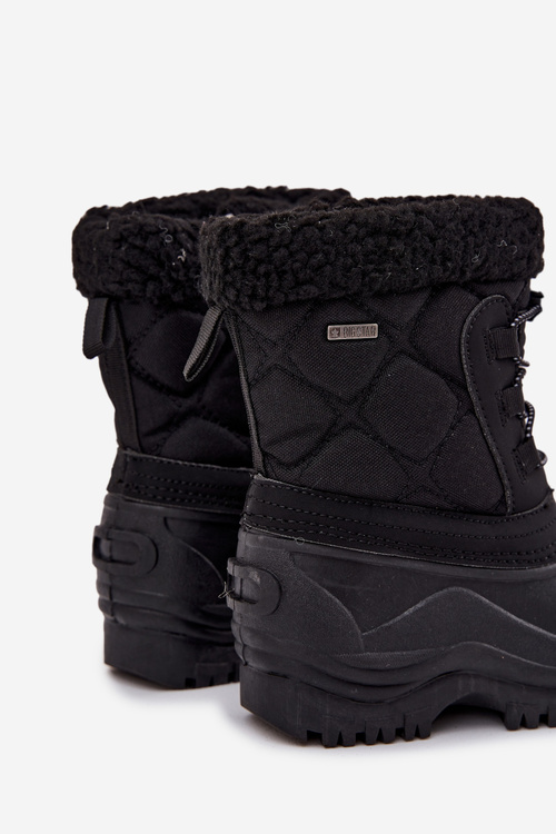 Ocieplane Śniegowce Dziecięce Na Zamek Big Star OO374073 Czarne