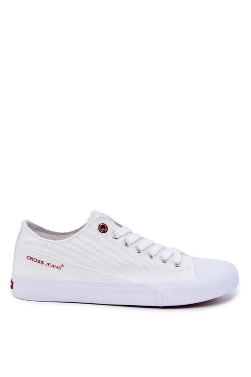 Klasyczne Męskie Trampki Cross Jeans JJ1R4031C Białe
