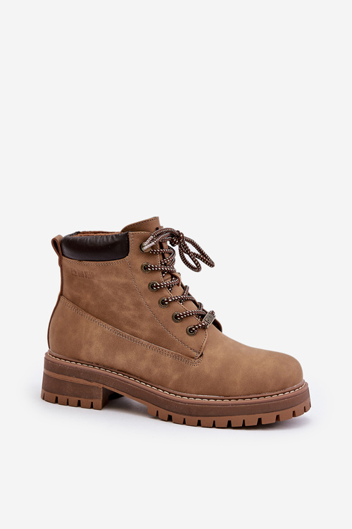 Trapery Damskie Ocieplane Big Star OO274A289 Brązowe