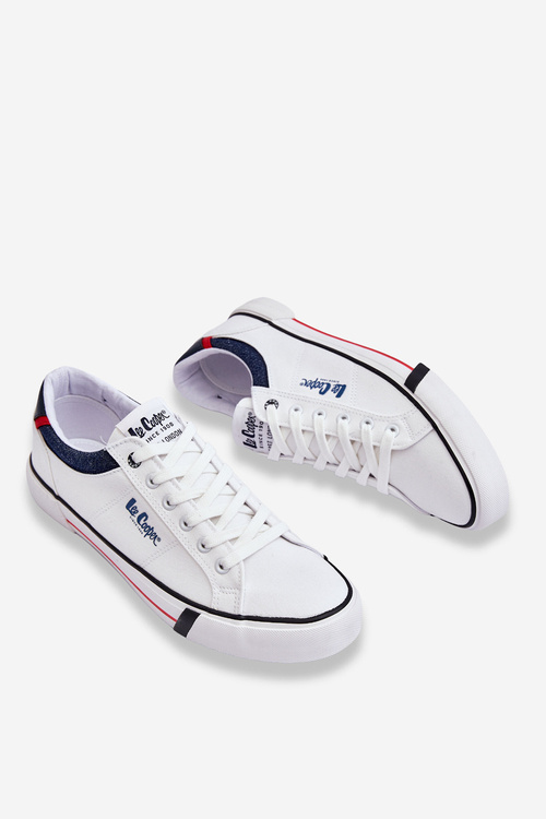 Męskie Trampki Lee Cooper LCW-23-31-1835M Białe