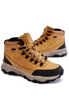 Męskie Ocieplane Buty Trekkingowe Cross Jeans KK1R4026C Camel