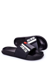 Męskie Klapki Big Star HH174836 Czarne