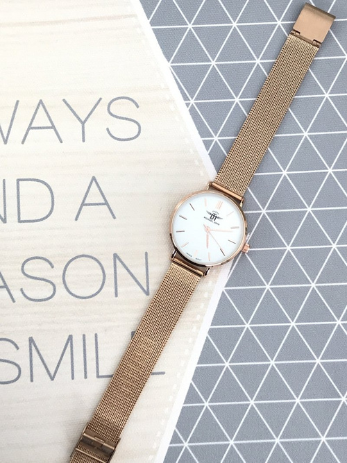 Damski Zegarek Michael John Florence Błękitna Tarcza 32mm