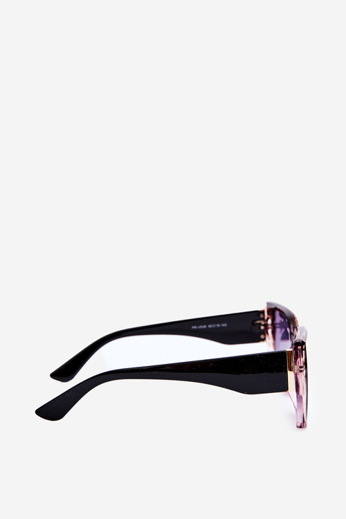 Okulary Przeciwsłoneczne Damskie Z Filtrem UV Różowo-Brązowe