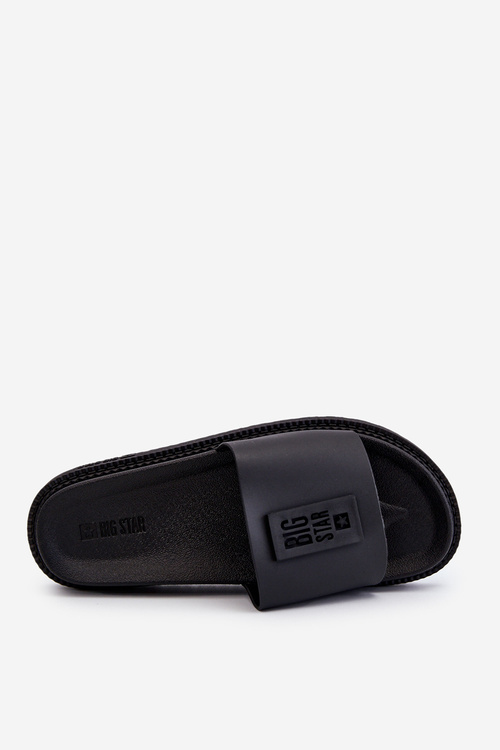 Damskie Klapki Big Star LL274429 Czarne