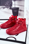 Dziecięce Ocieplane Sportowe Buty Big Star GG374042 Czerwone