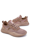 Męskie Buty Sportowe Memory Foam Big Star KK174258 Beżowe