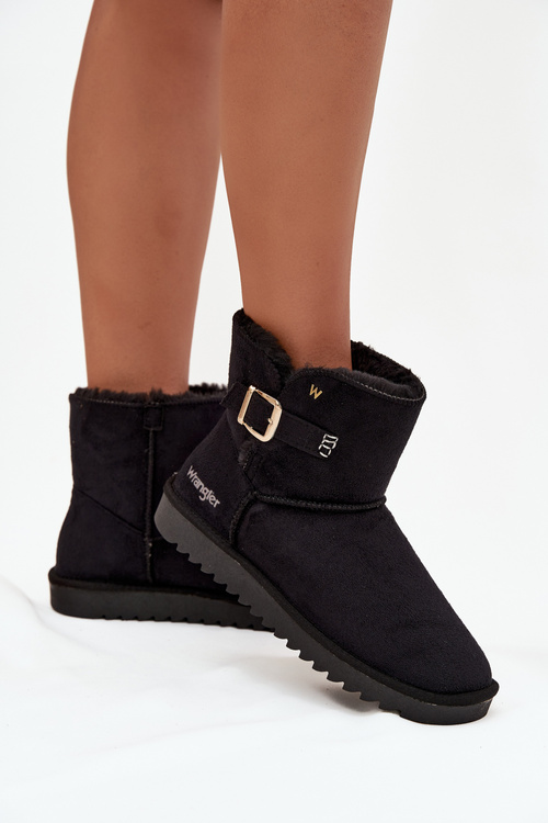 Śniegowce Damskie Z Klamrą Wrangler 20253091.25Y Czarne