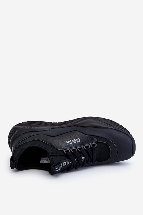 Męskie Sneakersy Memory Foam System Big Star LL174149 Czarne