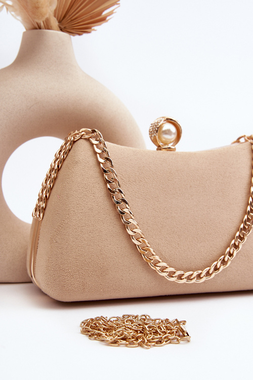 Torebka Wizytowa Kopertówka Nadrei Khaki