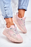 Damskie Sportowe Buty Sneakersy Big Star GG274655 Różowe