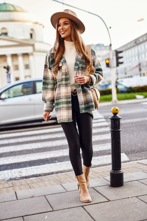 Botki Damskie Na Słupku Zamszowe Beżowe Anabelle