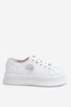 Damskie Sneakersy Buty Sportowe GOE JJ2N4126 Białe