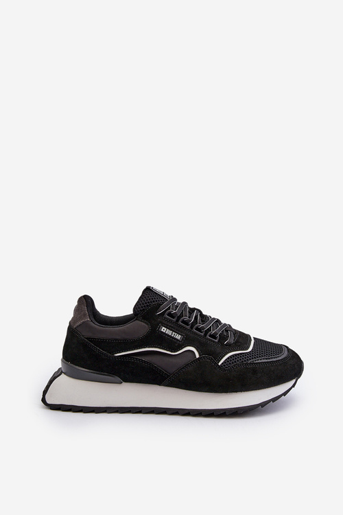 Sneakersy Męskie Big Star NN174321 Memory Foam System Czarne