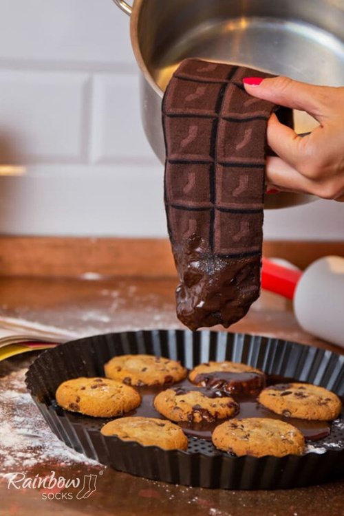 Skarpetki Rainbow Socks Mleczna Czekolada 1 Para