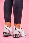 Sportowe Damskie Buty Białe Figure