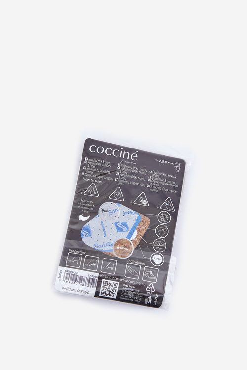 Coccine HEEL PAD CORK & LATEX Podpiętka