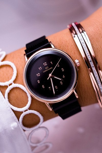 Damski Zegarek Giorgio & Dario Czarny Gerica