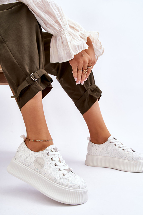 Damskie Sneakersy Buty Sportowe GOE JJ2N4126 Białe