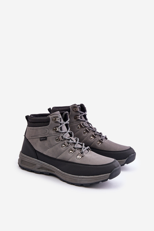 Ocieplane Buty Trekkingowe Męskie Lee Cooper LCJ-24-03-3033M Szare