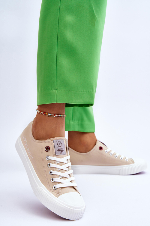 Damskie Trampki Cross Jeans LL2R4070 Beżowe
