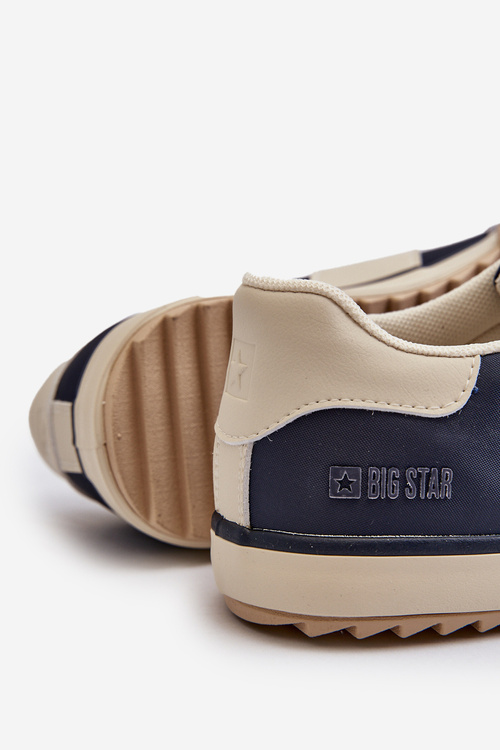 Sneakersy Męskie Big Star NN174516 Granatowe