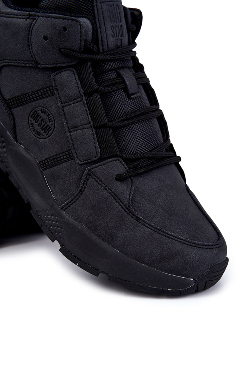 Męskie Sneakersy Buty Sportowe Big Star KK174247 Czarne