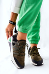 Sportowe Buty Memory Foam Big Star II274308 Khaki