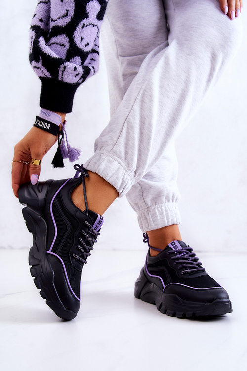 Buty Sportowe Memory Foam Big Star JJ274786 Czarne