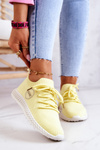 Damskie Sportowe Buty GOE JJ2N4150 Żółte