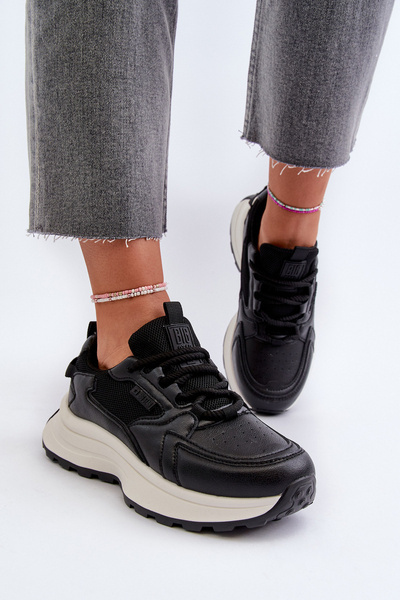 Sneakersy Damskie HI-POLY SYSTEM Big Star NN274A106 Czarne