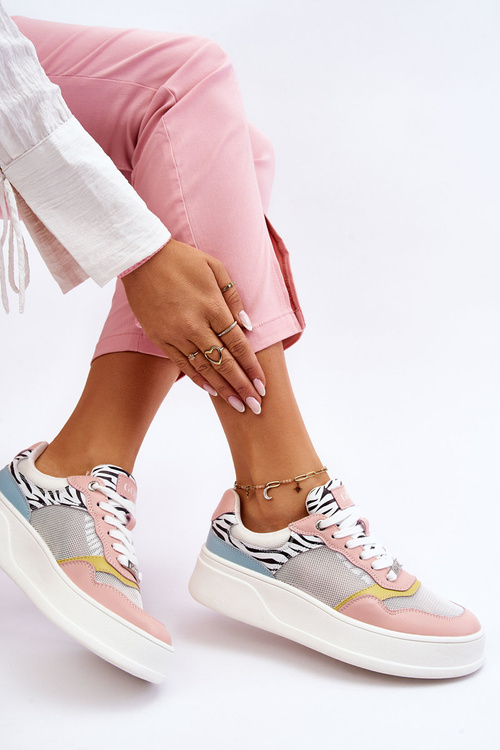 Damskie Wygodne Buty Sportowe GOE LL2N4053 Multikolor