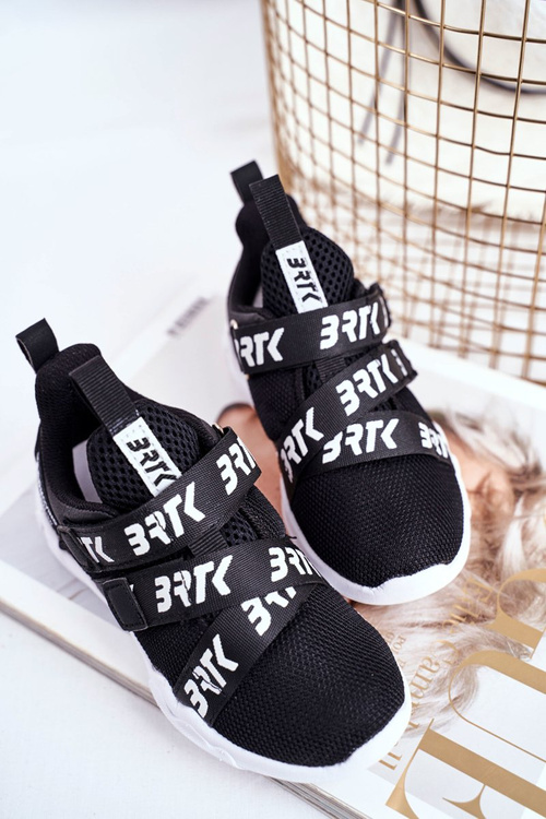 Obuwie Sportowe Dziecięce Bartek Czarne T-75213/W35