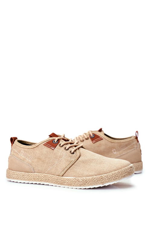 Esapdryle Męskie Big Star Beżowe FF174153