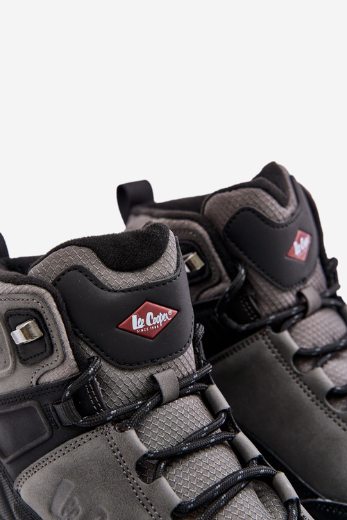 Ocieplane Męskie Buty Trekkingowe Lee Cooper LCJ-24-01-2939 Szare