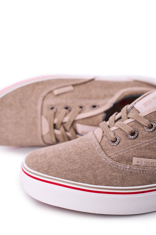 Męskie Tenisówki Big Star FF174069 Beżowe