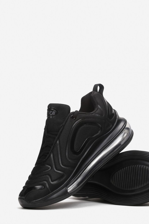 Damskie Sportowe Buty Sneakersy Czarne Rapter