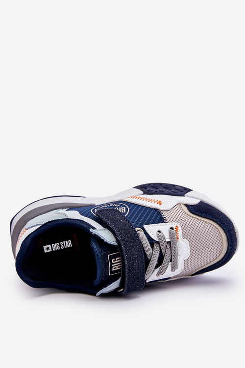 Dziecięce Sneakersy Memory Foam System Big Star LL374225 Granatowe