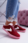 Obuwie Sportowe Damskie Big Star Czerwone DD274298