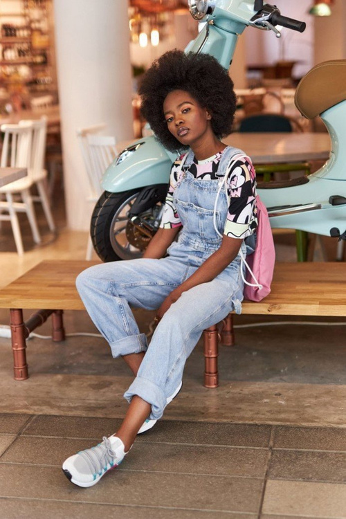 Damskie Sportowe Buty Memory Foam Big Star HH274531 Biało-Szare