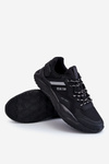 Męskie Lekkie Sneakersy Memory Foam System Big Star LL174150 Czarne