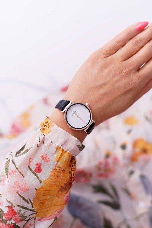 Damski Zegarek Giorgio & Dario Czarno Biały Donara