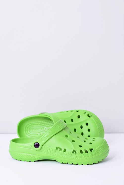 Damskie Piankowe Klapki Kroksy EVA Zielone