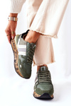 Damskie Sportowe Buty Big Star II274299 Khaki