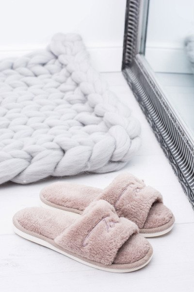 Domowe Damskie Klapki Papcie Coffee Sleeper