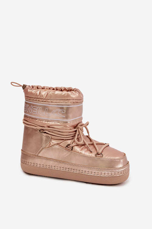 Śniegowce Damskie Z Wiązaniem O'NEILL LISA WOMEN HIGH 90253012.99U Złote