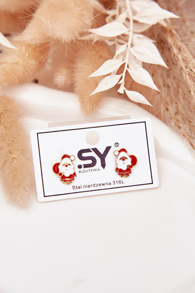 Kolczyki Mikołaje Ze Stali Chirurgicznej