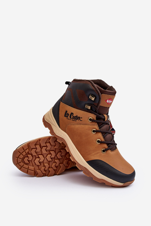 Buty Trekkingowe Trapery Męskie Lee Cooper LCJ-23-01-2046M Camel